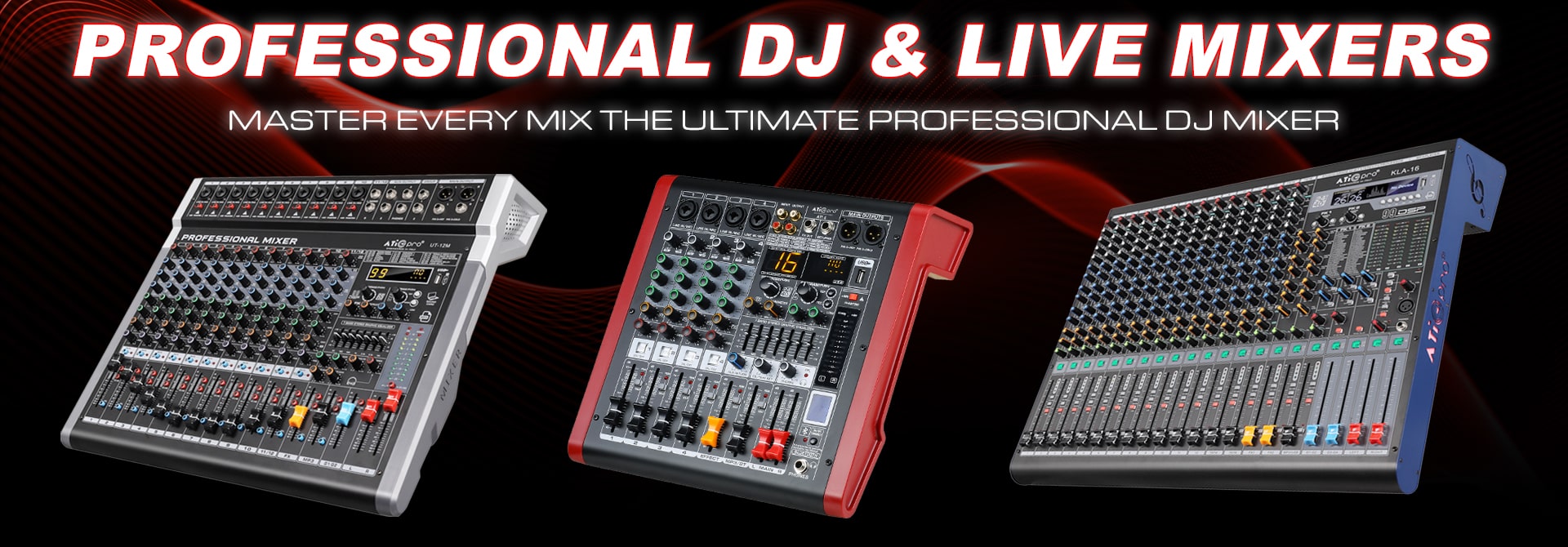 PROFESSIONAL DJ & LIVE MIXERS